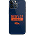 NFL Denver Broncos Blue Performance Series iPhone 13 Pro Max Skin