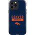 NFL Denver Broncos Blue Performance Series iPhone 15 Pro Max Impact Case