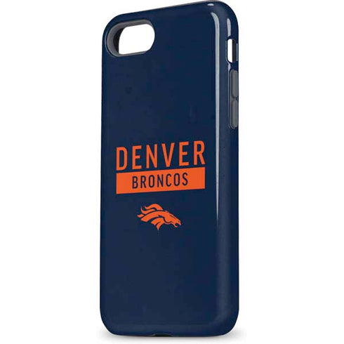 NFL Denver Broncos Blue Performance Series iPhone 7 Pro Case