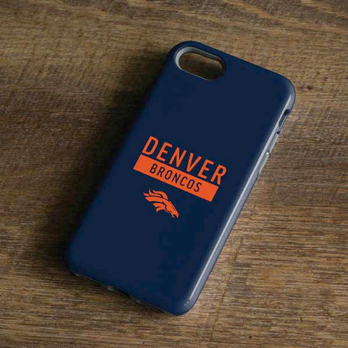 NFL Denver Broncos Blue Performance Series iPhone 7 Pro Case