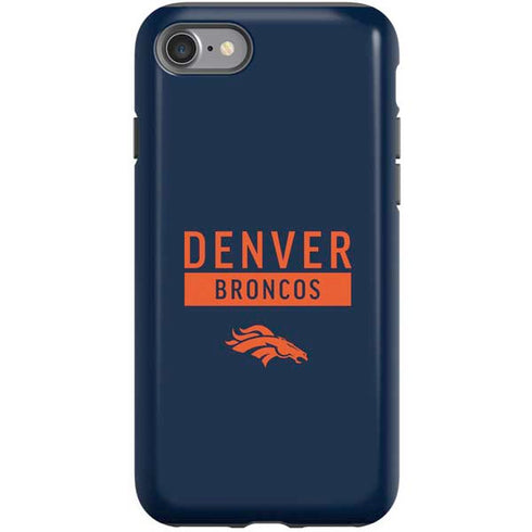 NFL Denver Broncos Blue Performance Series iPhone SE (2nd & 3rd Gen) Pro Case