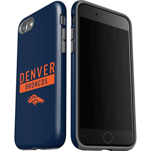 NFL Denver Broncos Blue Performance Series iPhone SE (2nd & 3rd Gen) Pro Case