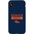 NFL Denver Broncos Blue Performance Series iPhone X Pro Case