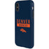 NFL Denver Broncos Blue Performance Series iPhone X Pro Case