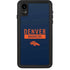 NFL Denver Broncos Blue Performance Series iPhone XR Waterproof Case