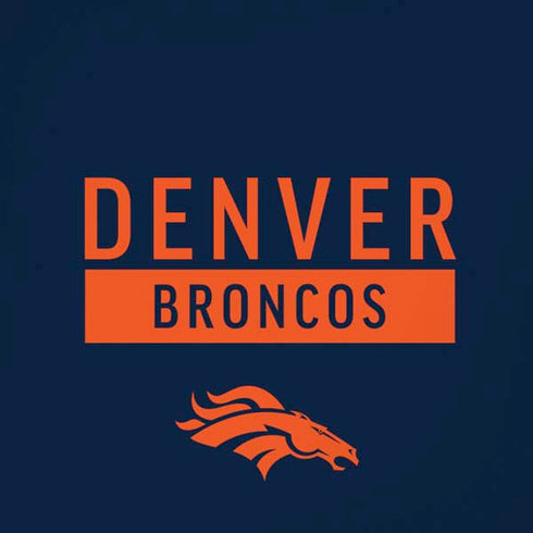 NFL Denver Broncos Blue Performance Series iPhone XS Max Skin