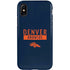 NFL Denver Broncos Blue Performance Series iPhone XS Pro Case