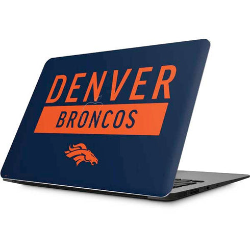 NFL Denver Broncos Blue Performance Series Apple MacBook Skin