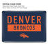 NFL Denver Broncos Blue Performance Series MacBook Air 13in M1 (2021) Case plus Skin