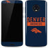 NFL Denver Broncos Blue Performance Series Moto G6 Skin