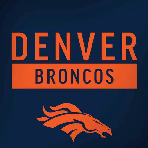 NFL Denver Broncos Blue Performance Series Moto G6 Skin