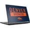 NFL Denver Broncos Blue Performance Series MSI GS65 Stealth Laptop Skin