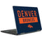 NFL Denver Broncos Blue Performance Series Notebook 9 Pro 13in (2017) Skin