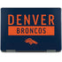 NFL Denver Broncos Blue Performance Series Notebook 9 Pro 13in (2017) Skin
