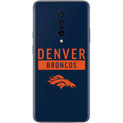 NFL Denver Broncos Blue Performance Series OnePlus 7 Pro Skin