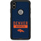 NFL Denver Broncos Blue Performance Series Otterbox Commuter iPhone Skin