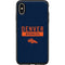 NFL Denver Broncos Blue Performance Series Otterbox Symmetry iPhone Skin