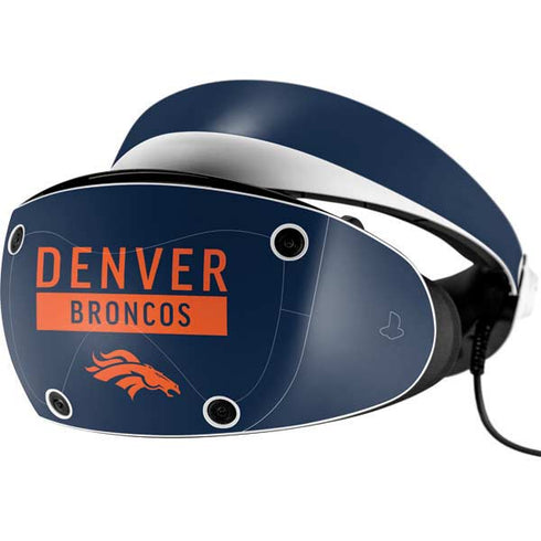 NFL Denver Broncos Blue Performance Series PlayStation VR2 Skin