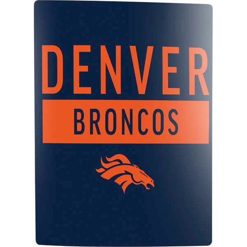NFL Denver Broncos Blue Performance Series PS5 Digital Edition Bundle Skin