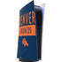 NFL Denver Broncos Blue Performance Series PS5 Digital Edition Console Skin