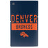NFL Denver Broncos Blue Performance Series PS5 Slim Disk Console Skin