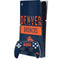 NFL Denver Broncos Blue Performance Series PS5 Slim Digital Edition Bundle Skin