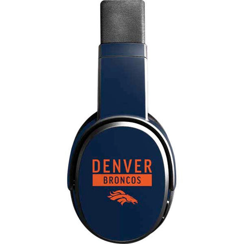 NFL Denver Broncos Blue Performance Series Skullcandy Crusher Wireless Skin