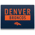 NFL Denver Broncos Blue Performance Series Surface Book 2 13.5in Skin