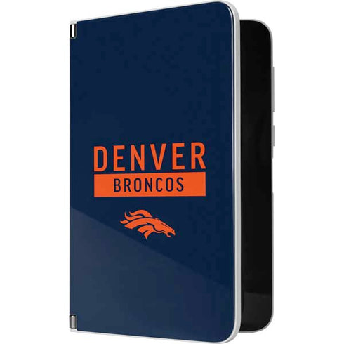 NFL Denver Broncos Blue Performance Series Surface Duo Skin