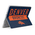 NFL Denver Broncos Blue Performance Series Surface Go Skin