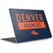 NFL Denver Broncos Blue Performance Series Surface Laptop 2 Skin