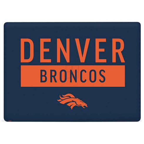 NFL Denver Broncos Blue Performance Series Surface Laptop 2 Skin