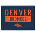 NFL Denver Broncos Blue Performance Series Surface Laptop 2 Skin