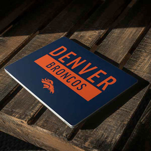 NFL Denver Broncos Blue Performance Series Surface Laptop 2 Skin