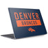 NFL Denver Broncos Blue Performance Series Surface Laptop 3 13.5in Skin