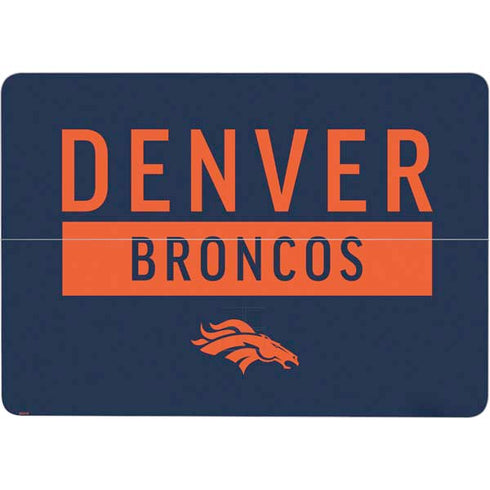 NFL Denver Broncos Blue Performance Series Surface Laptop Studio Skin