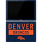 NFL Denver Broncos Blue Performance Series Surface Pro 7 Skin