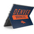NFL Denver Broncos Blue Performance Series Surface Pro 8 Skin
