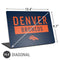 NFL Denver Broncos Blue Performance Series Universal Laptop 16.6in (13.4 x 9.7in) Skin