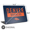 NFL Denver Broncos Blue Performance Series Universal Laptop 18in (14.6 x 10.6in) Skin