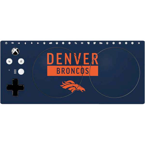 NFL Denver Broncos Blue Performance Series Xbox Adaptive Controller Skin