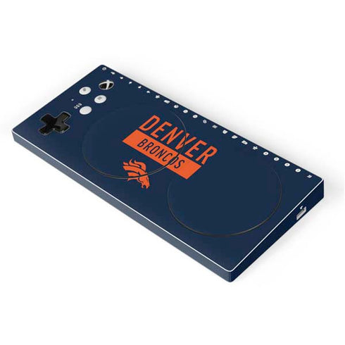 NFL Denver Broncos Blue Performance Series Xbox Adaptive Controller Skin