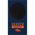 NFL Denver Broncos Blue Performance Series Xbox Series S Skins