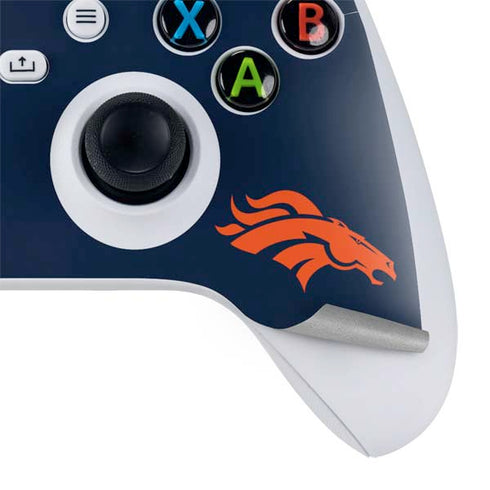 NFL Denver Broncos Blue Performance Series Xbox Series S Skins