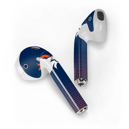 NFL Denver Broncos Breakaway Apple AirPods Skin