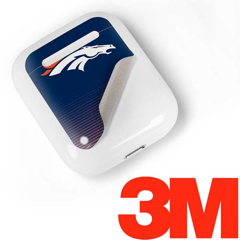 NFL Denver Broncos Breakaway Apple AirPods Skin