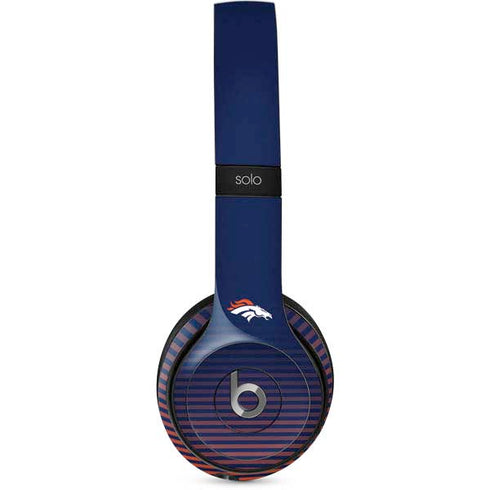 NFL Denver Broncos Breakaway Beats Solo 2 Wired Skin