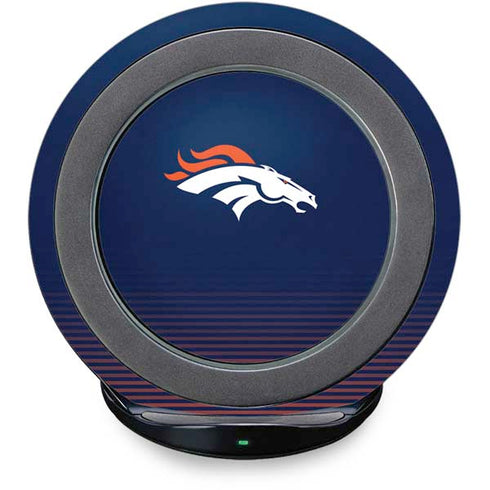 NFL Denver Broncos Breakaway Fast Charge Wireless Charging Stand Skin