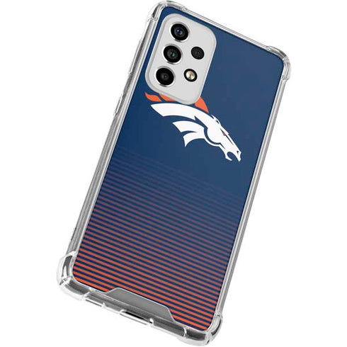 NFL Denver Broncos Breakaway Galaxy A33 5G Clear Case