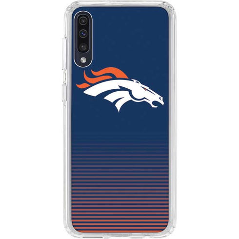 NFL Denver Broncos Breakaway Galaxy A50 Clear Case